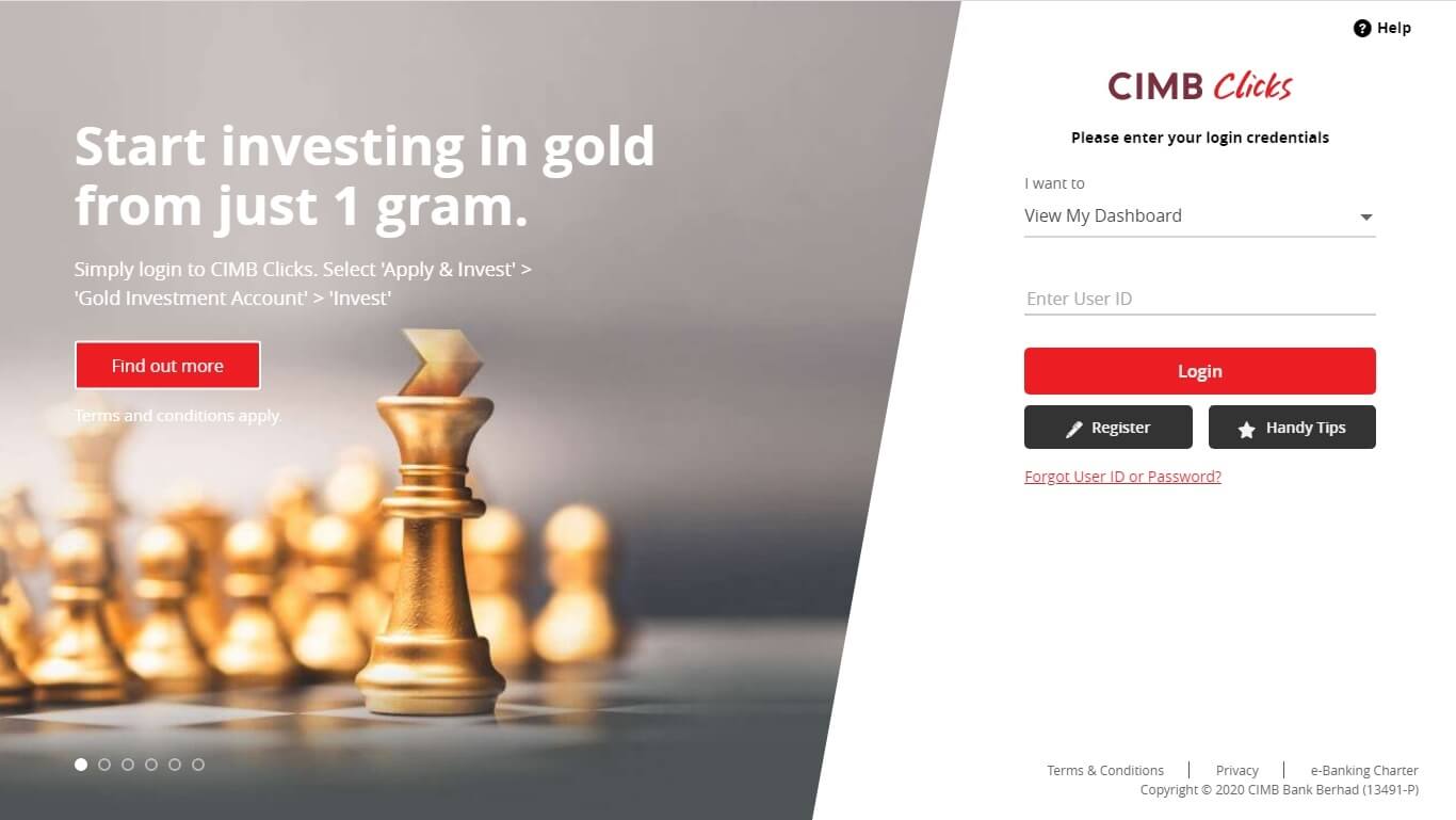 E Gold Investment Account Egia Cimb